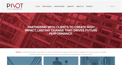 Desktop Screenshot of pivotstrategy.com